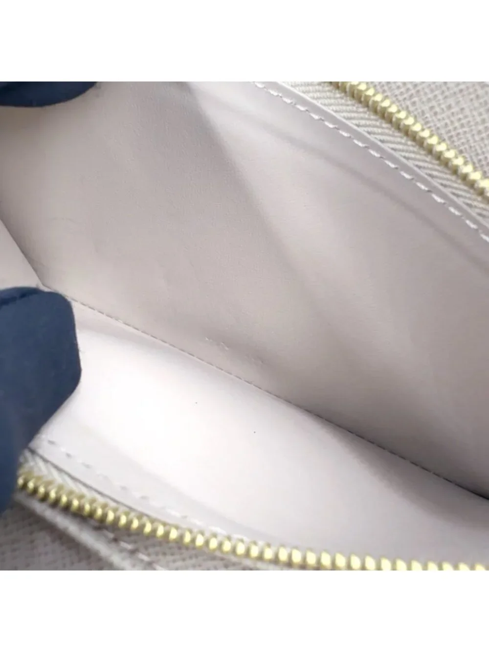 Louis Vuitton Portefeuille Twist Epi Leather Beige Wallet Gold